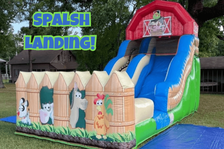 16’ Barnyard Water Slide 16’ Barnyard Water Slide