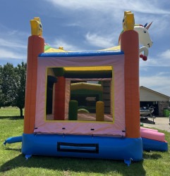 Rainbow Unicorn Bounce House IMG 4777 1716609780 Rainbow Unicorn Bounce House