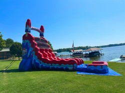 22’ Dual Lane Red, White, & Cool Water Slide IMG 5205 1748649716 22’ Dual Lane Red, White, & Cool Water Slide