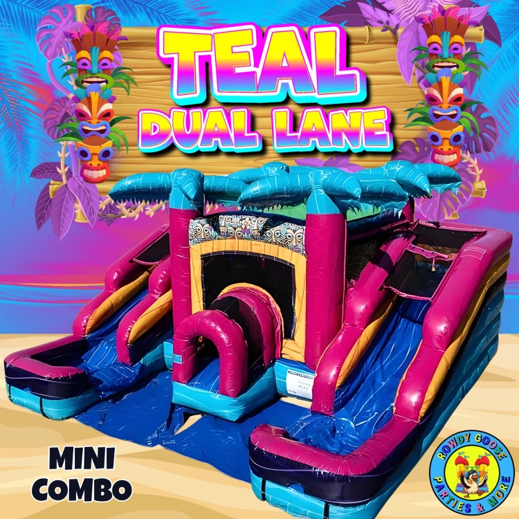 Teal Dual Lane Mini Combo Teal Dual Lane Mini Combo